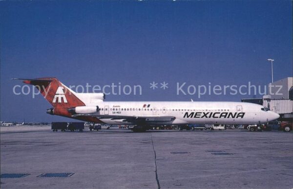 Flugzeuge Zivil Mexicana Boeing 727-264 Adv. c/n 22156