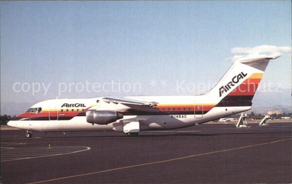 Flugzeuge Zivil Airval BAe 146-200A N146AC
