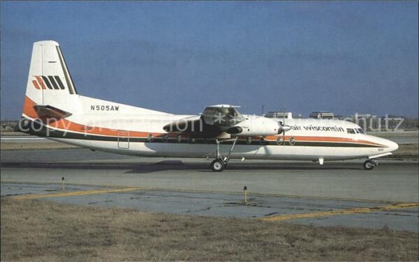 Flugzeuge Zivil Air Wisconsin Fokker F27-500 N505AW S/N