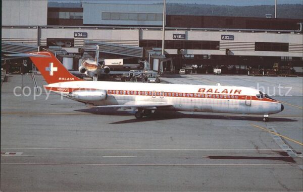 Flugzeuge Zivil McDonnell Douglas DC-9-32 HB-IFZ c/n 47