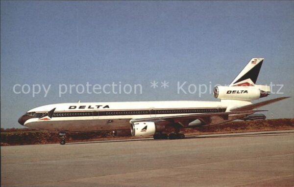 Flugzeuge Zivil Delta Airlines McD Douglas DC-10-10 N90