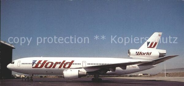 Flugzeuge Zivil World McDonnell Douglas DC-10-10 N1826U