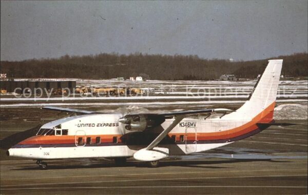 Flugzeuge Zivil United Express Shorts SD3-60 N346MV c/n
