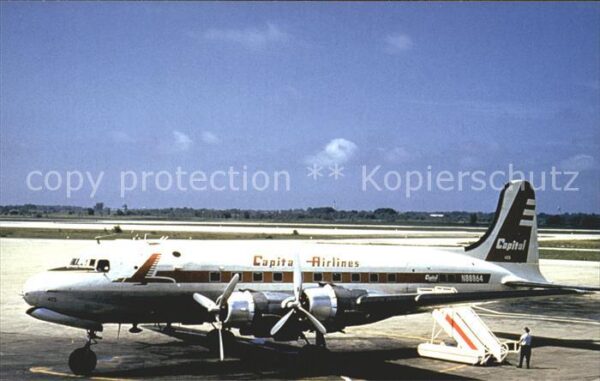 Flugzeuge Zivil Capital Airlines Douglas DC-6 N88864