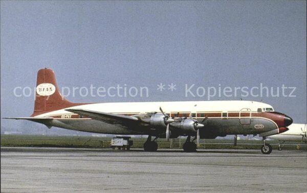 Flugzeuge Zivil British Island Airways Douglas DC-6 OO-
