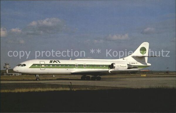 Flugzeuge Zivil SAT Aerospatiale Caravelle 10R D-ABAW c