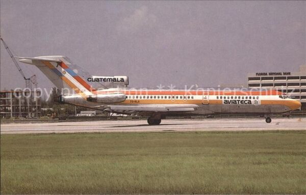 Flugzeuge Zivil Guatemala Aviateca Boeing B. 727-25C TG