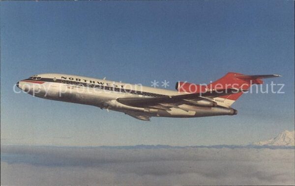 Flugzeuge Zivil Northwest Orient Boeing 727-51 N461U S/