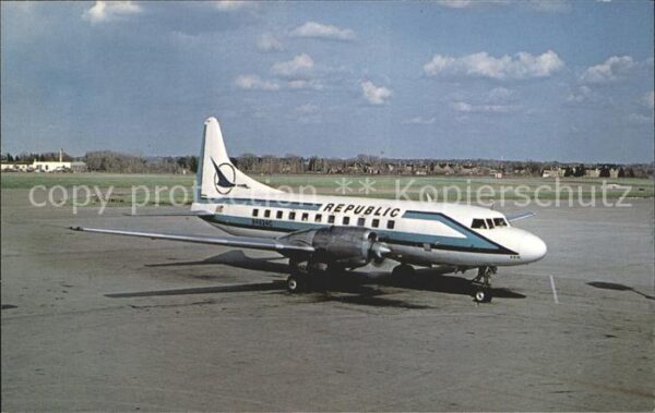 Flugzeuge Zivil Republic Airlines Convair 580 N4824C c/