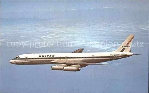 Flugzeuge Zivil United Airlines McDonnell Douglas DC-8-