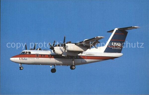 Flugzeuge Zivil USAir Express De Havilland DHC-7-102 Da