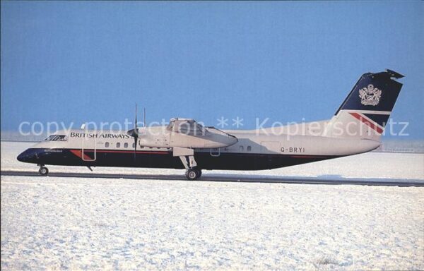 Flugzeuge Zivil British Airways De Havilland DHC-8-311