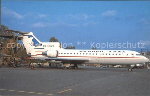 Flugzeuge Zivil Bykovo Avia Yakovlev 42 RA-42324 cn 452
