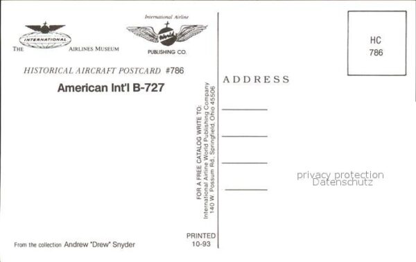 Flugzeuge Zivil American International B-727 – Bild 2