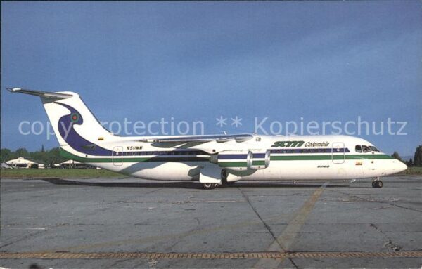 Flugzeuge Zivil SAM Colombia British Aerospace Avro RJ1