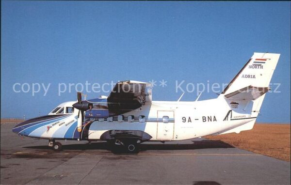 Flugzeuge Zivil North Adria Aviation Let 410UVP 9A-BNA