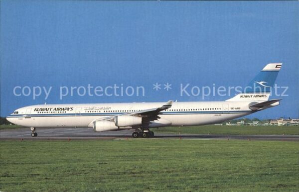 Flugzeuge Zivil Kuwait Airways Al Sabahiya Airbus Indus