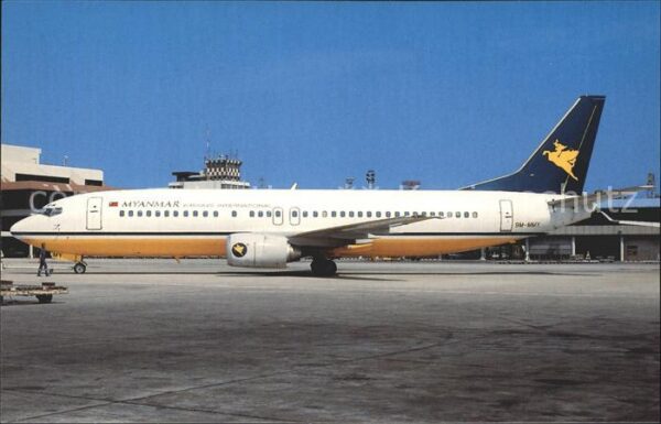 Flugzeuge Zivil Myanmar Airways International Boeing 73