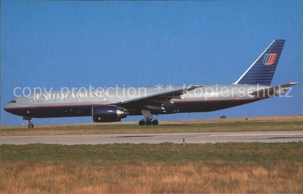 Flugzeuge Zivil United Airlines Boeing 777-222 N768UA c