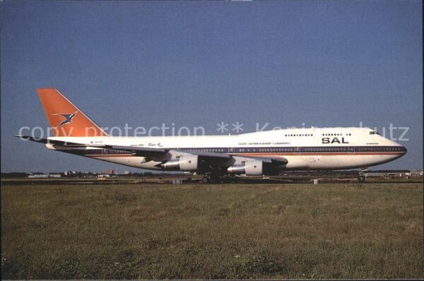 Flugzeuge Zivil SAL Boeing 747-344 ZS-SAT