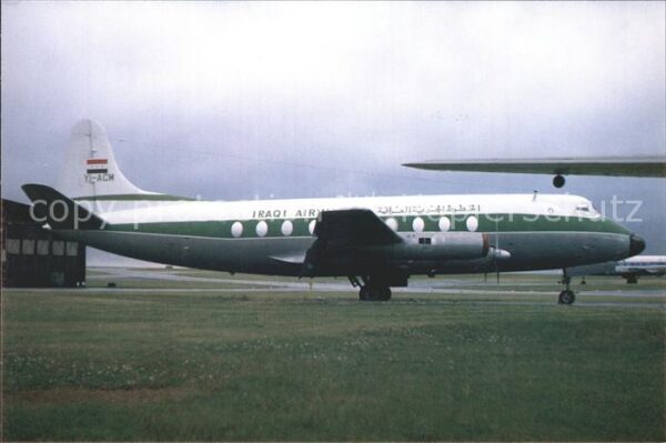 Flugzeuge Zivil Iraqi Airways Viscount 735 YI-ACM c/n 6