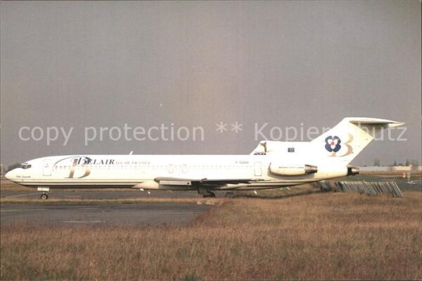 Flugzeuge Zivil Belair Ile-de-France B-727-2H3 advanced