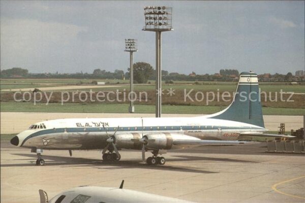 Flugzeuge Zivil El Al 4X AGB B. 175 Britannia 313 c/n 1