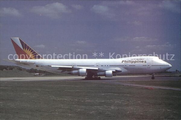 Flugzeuge Zivil EI-BZA B747 Pal Philippines