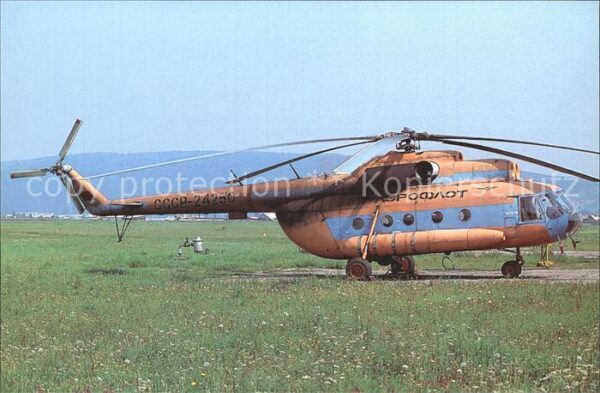 Hubschrauber Helikopter Aeroflot Mil Mi-8T CCCP-24250