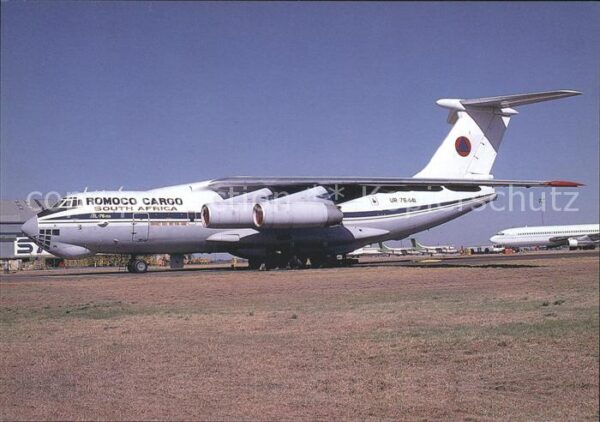 Flugzeuge Zivil Romoco Cargo South Africa Ilyshin 76 UR