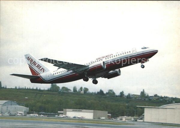 Flugzeuge Zivil Air Berlin USA Boeing 737-3Y0