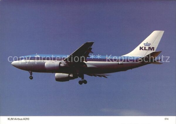 Flugzeuge Zivil KLM Airbus A310