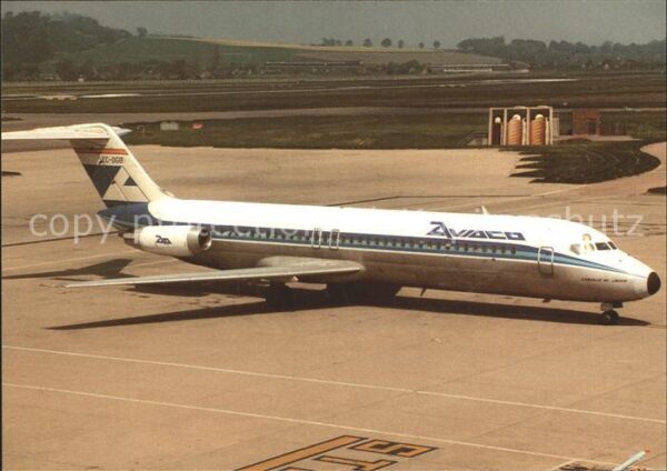 Flugzeuge Zivil Aviaco EC-DGB Douglas DC 9