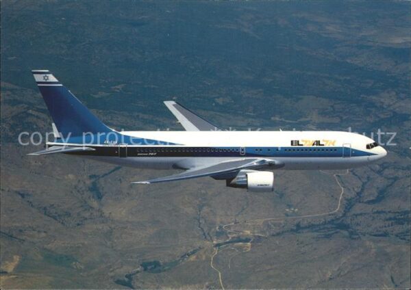 Flugzeuge Zivil El Al Israel Airlines Boeing 767-258 4X