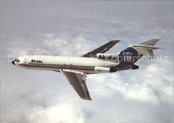 Flugzeuge Zivil Alaska Airlines Boeing 727-81 N124 c/n