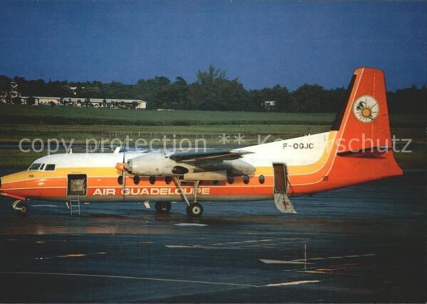 Flugzeuge Zivil Air Guadeloupe Fairchild  F.27J F-OGJC