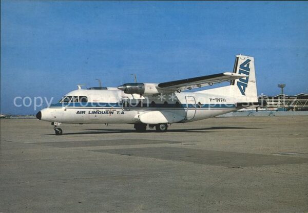 Flugzeuge Zivil Air Limousin Nord 262 F-BVFH