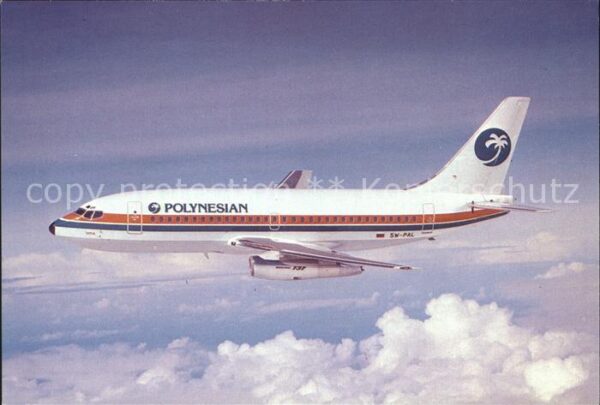 Flugzeuge Zivil Polynesian Airlines Boeing 737 5W PAL c