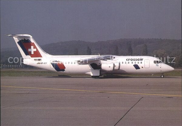 Flugzeuge Zivil Crossair BAe 146-300A HB-IXY c/n E3163