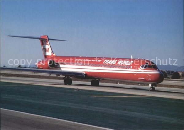 Flugzeuge Zivil Trans World Airlines TWA McDouglas MD-8