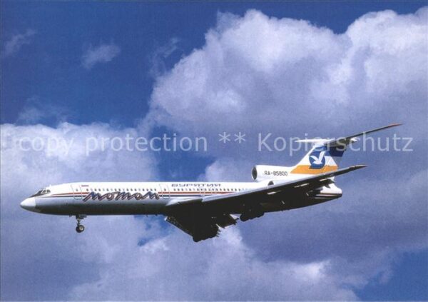 Flugzeuge Zivil Motom Buryatia TU154M Ra-85800 c/n 984