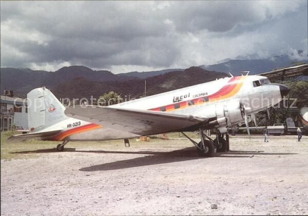 Flugzeuge Zivil Lacol Colombia McDDouglas DC-3-C HK-321