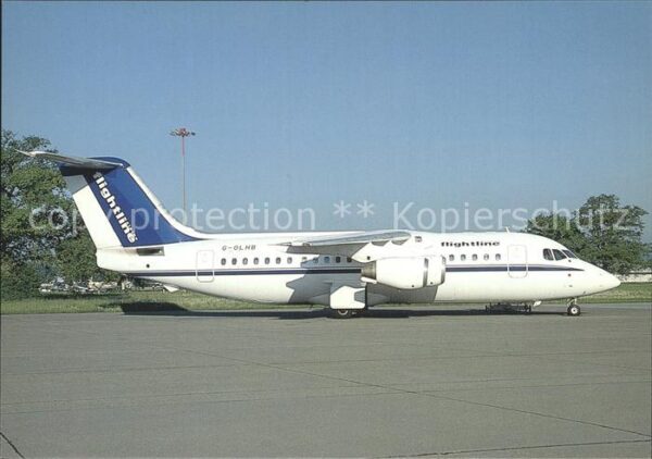 Flugzeuge Zivil Alpine Flightline British Aerospace 146