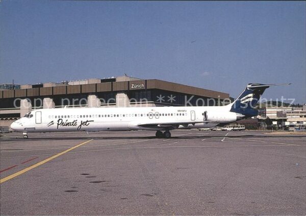 Flugzeuge Zivil Private Jet McDonnell Douglas MD 83 N91