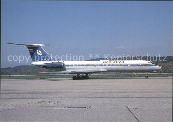 Flugzeuge Zivil Belavia Belarussian Airlines Tupolev 13