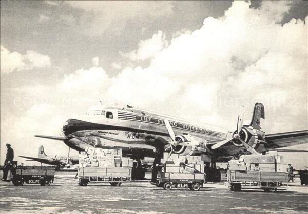 Flugzeuge Zivil KLM Royal Dutch Airlines Douglas C-54D0
