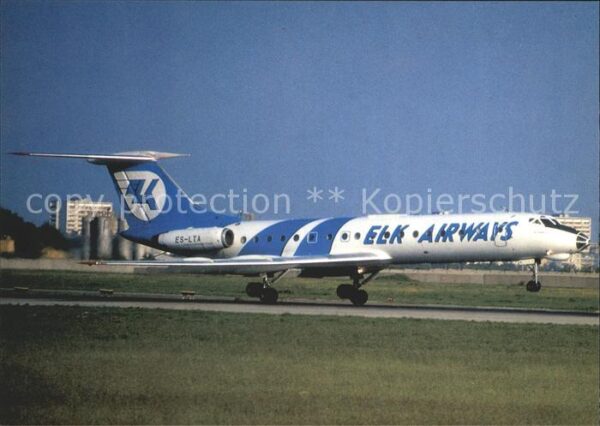 Flugzeuge Zivil ELK Airways TU134 ES-LTA