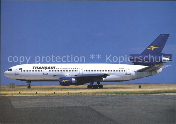 Flugzeuge Zivil Transair International DC10-15 PP-000