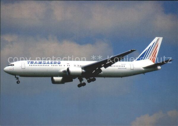 Flugzeuge Zivil Transaero Airlines B767-241 ER N601LF c