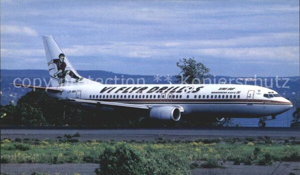 Flugzeuge Zivil Braatens SAFE B737-405 LN-BRI c/n 24644